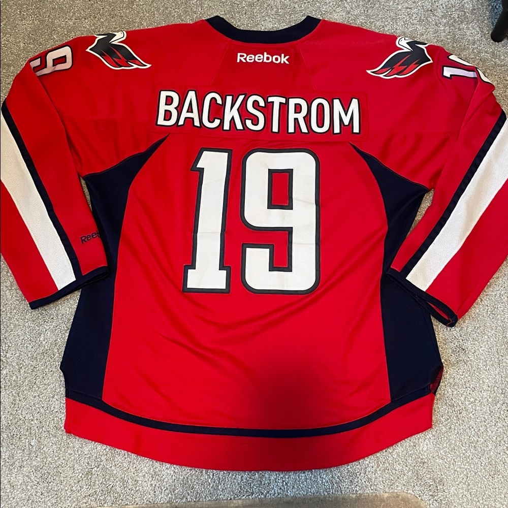 Washington Capitals Backstrom Jersey - Picture 3 of 8